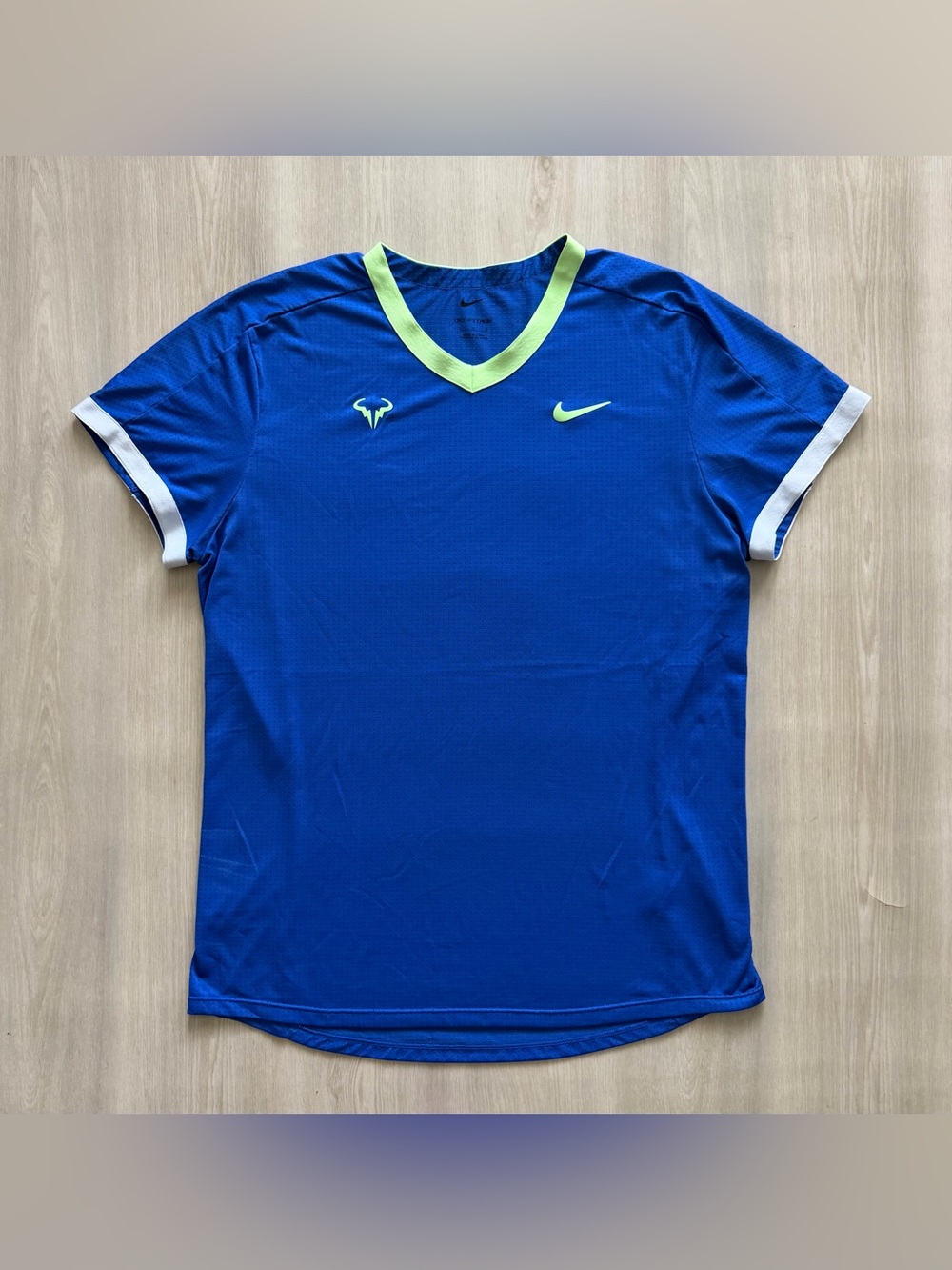 Nike Rafael Nadal Dri-Fit ADV Advantage 2021 US Open CV2802-405 Sz L